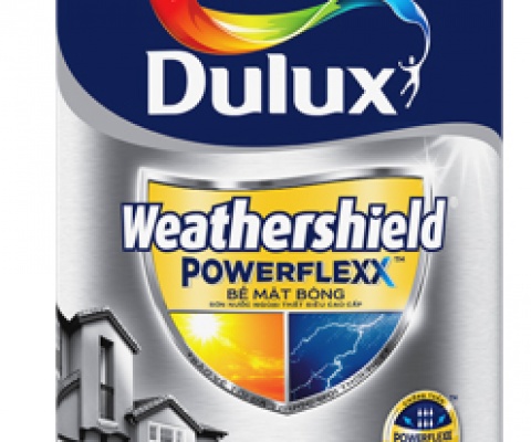 Sơn ngoại thất Dulux weather shield powerlexx - 5 Lít